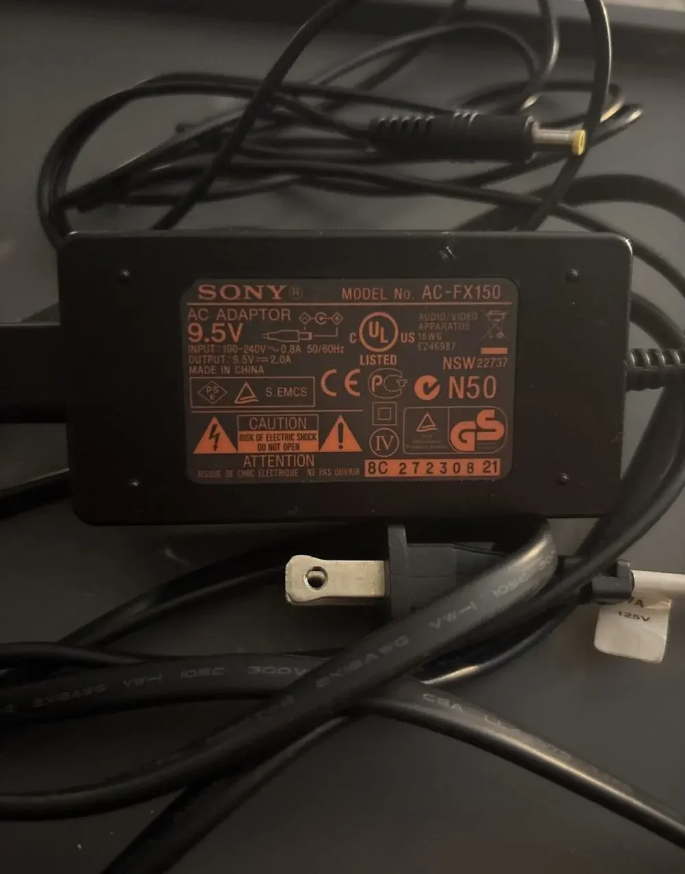SONY AC Adapter Model AC-FX150